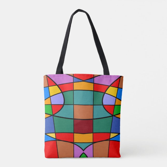 Geometric No. 774 Tote Bag (Back)