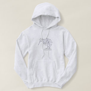 Geometric NZ Kiwi Bird Hoodie