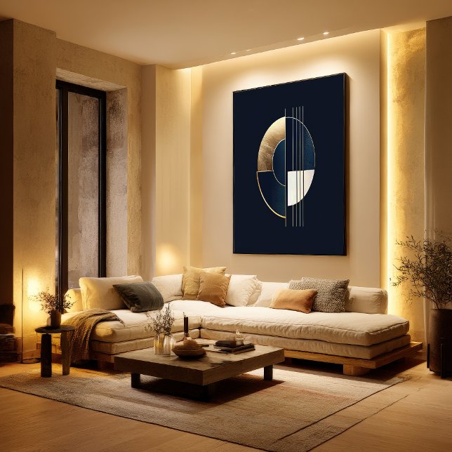 Geometric Orb: A Study in Contrast Poster (Creator Uploaded)