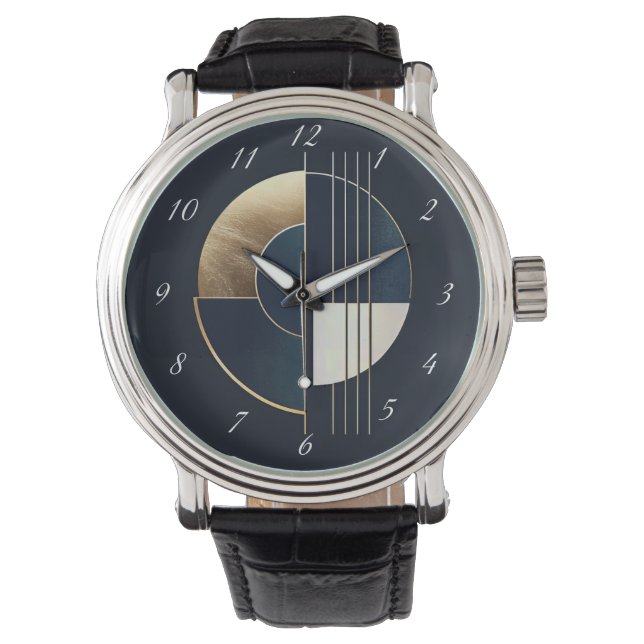 Geometric Orb: A Study in Contrast Watch (Front)