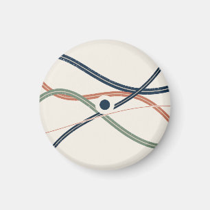 Geometric orientation star in fine grid magnet