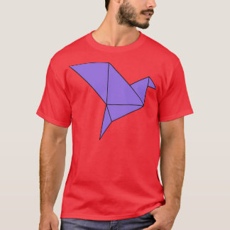 Geometric Origami Bird 4 T-Shirt