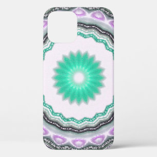 geometric ornament. Decorative mosaic texture. abs iPhone 12 Case