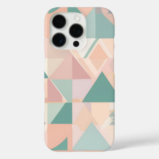 📱 "Geometric Pastel Design " 🎨🔷 iPhone 16 Pro Case