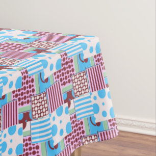 Geometric Patchwork Tablecloth