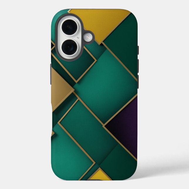 Geometric patern Case-Mate iPhone case (Back)