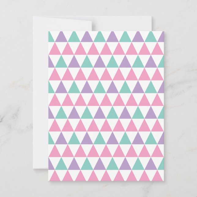 Geometric Pattern 12 Card (Front)