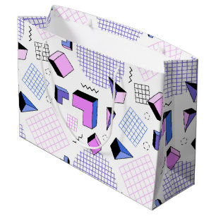 Geometric Pattern 13 Large Gift Bag