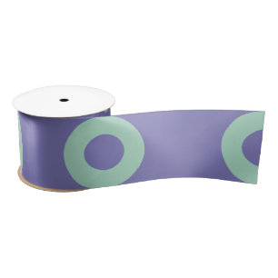 Geometric Pattern 14 Satin Ribbon