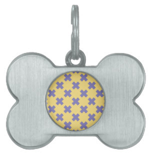 Geometric Pattern 18 Pet ID Tag