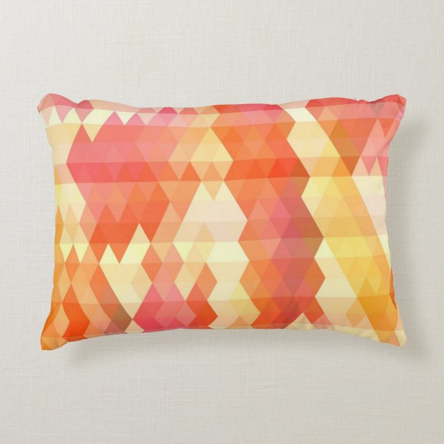 Geometric pattern 1 decorative cushion (Front)