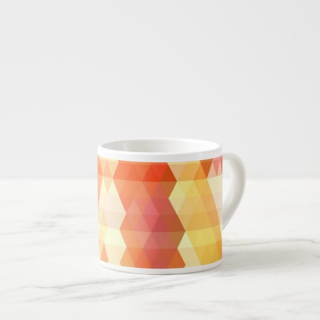 Geometric pattern 1 espresso cup (Front Right)