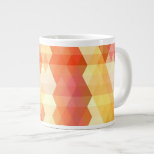 Geometric pattern 1 large coffee mug