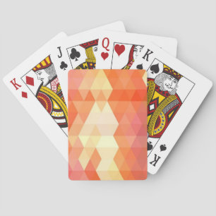 Geometric pattern 1 playing cards
