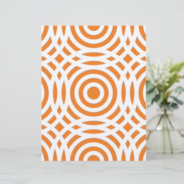 Geometric Pattern 21 Custom Letterhead (Standing Front)