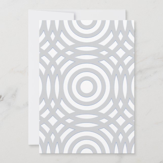 Geometric Pattern 22 Announcement (Front)