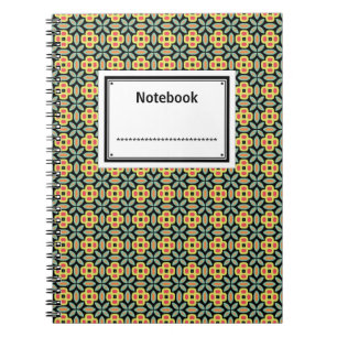 Geometric Pattern 280514(3) Notebook