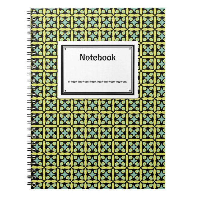 Geometric Pattern 280514(4) Notebook (Front)