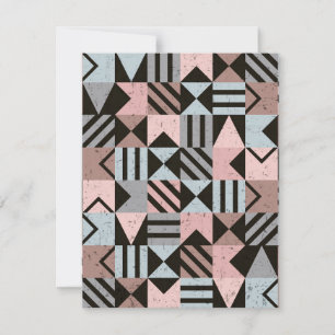 Geometric Pattern 29 Card