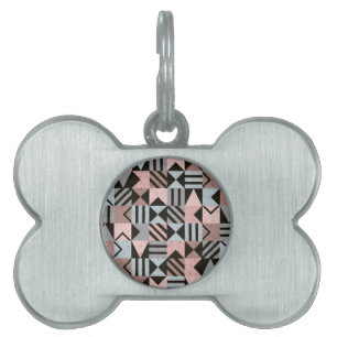 Geometric Pattern 29 Pet ID Tag