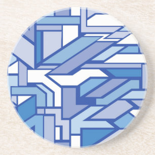 Geometric pattern 2 coaster