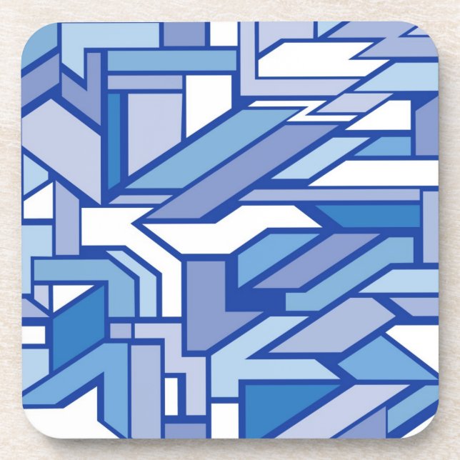 Geometric pattern 2 coaster (Front)