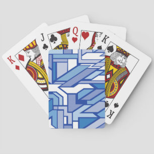 Geometric pattern 2 playing cards