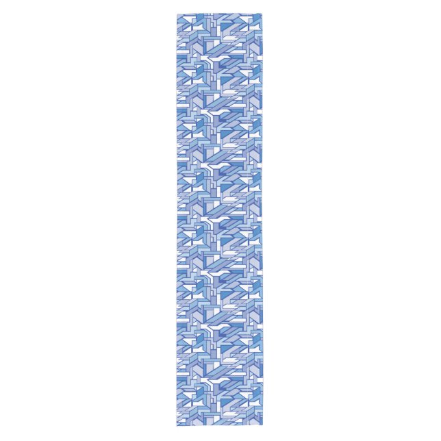 Geometric pattern 2 short table runner (Front)