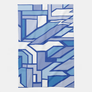 Geometric pattern 2 tea towel