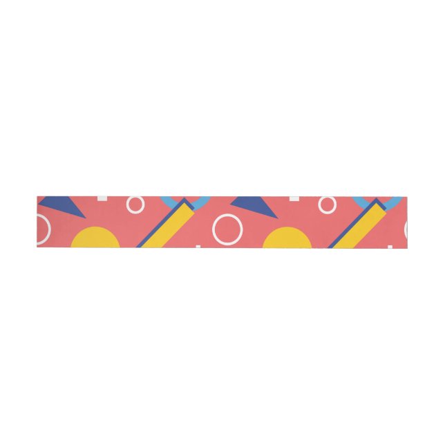 Geometric Pattern 2 Wrap Around Label (Individual)