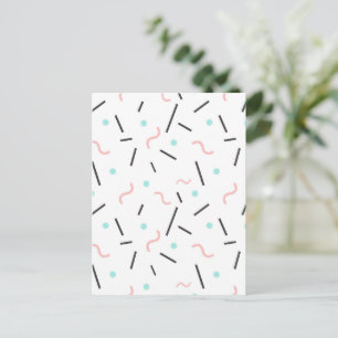 Geometric Pattern 32 Postcard