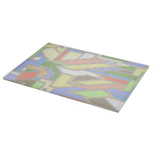 Geometric pattern 3 cutting board