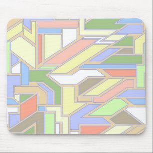 Geometric pattern 3 mouse mat