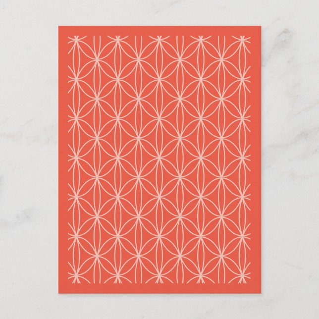 Geometric Pattern 4 Postcard (Front)