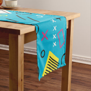 Geometric Pattern 4 Short Table Runner
