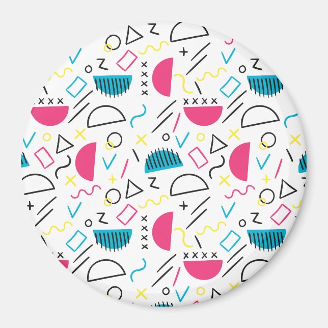 Geometric Pattern 5 Magnet (Front)