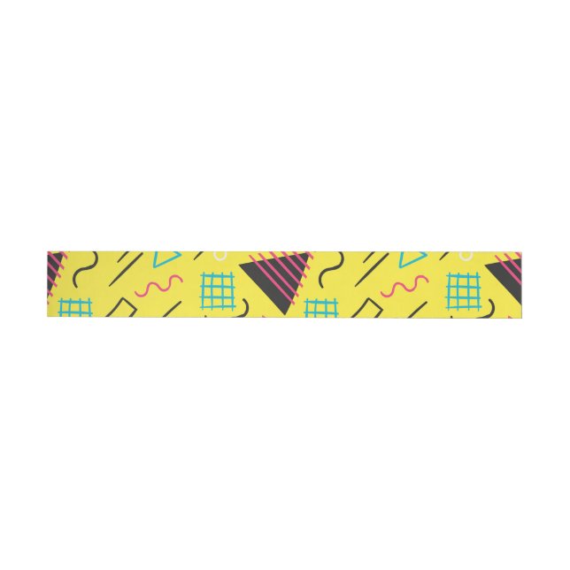 Geometric Pattern 6 Wrap Around Label (Individual)