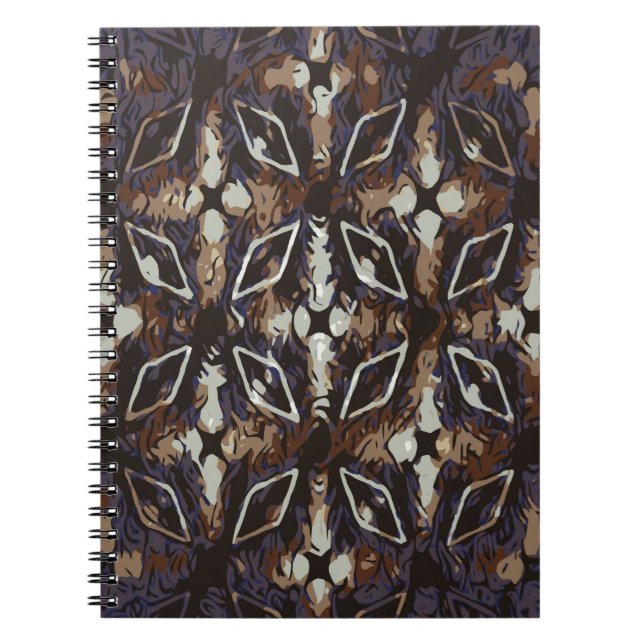 Geometric pattern.Abstract background Notebook (Front)