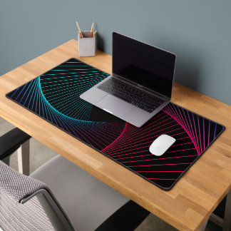 Geometric Pattern Art Desk Mat