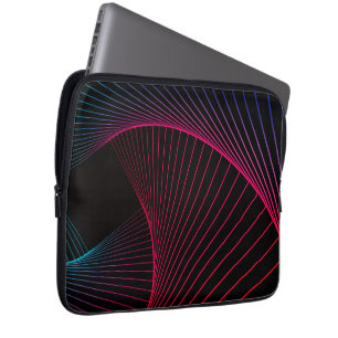 Geometric Pattern Art Electronics Bag