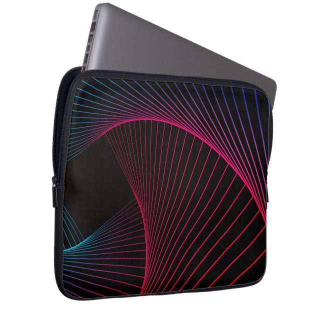 Geometric Pattern Art Electronics Bag (Front Right)