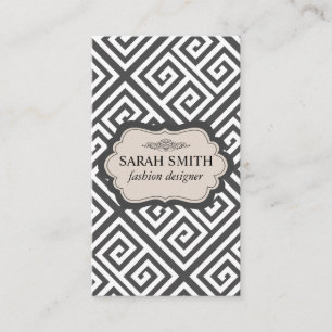Geometric Pattern Business Card