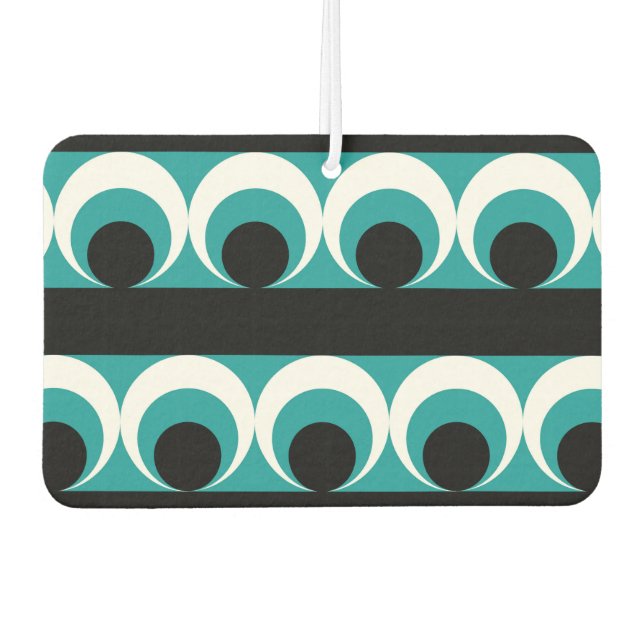 Geometric pattern car air freshener (Front)