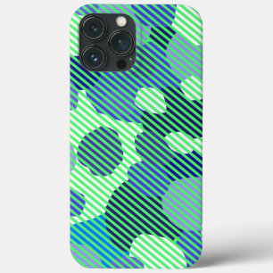 Geometric pattern iPhone 13 pro max case