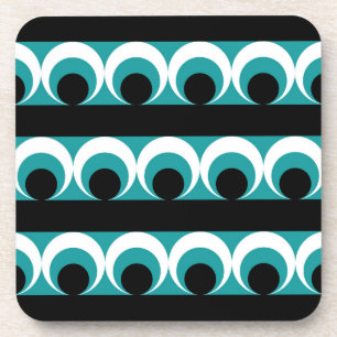 Geometric pattern coaster