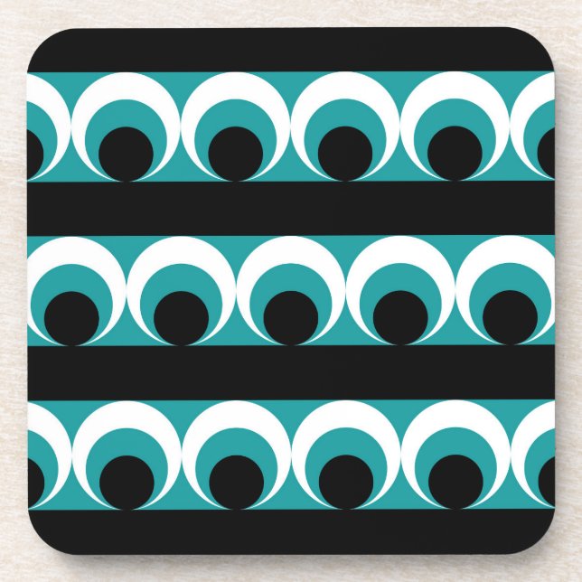 Geometric pattern coaster (Front)