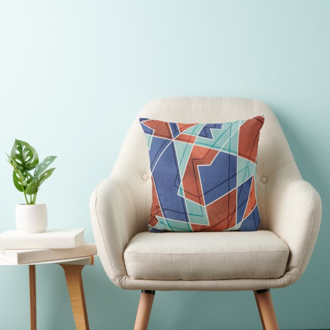 Geometric Pattern Cushion (Chair)