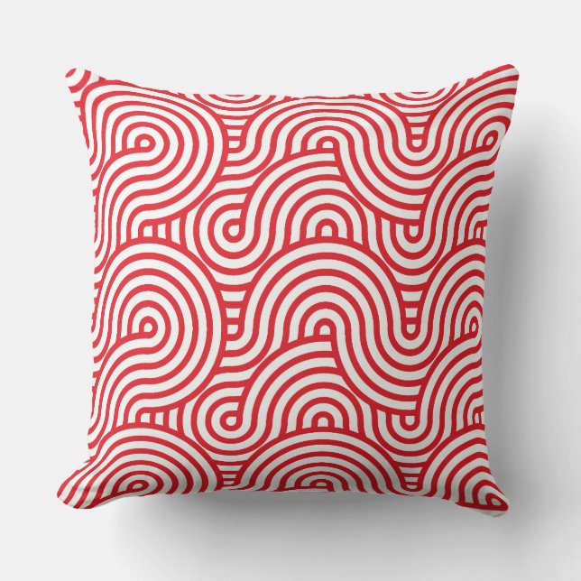 Geometric Pattern Cushion (Front)