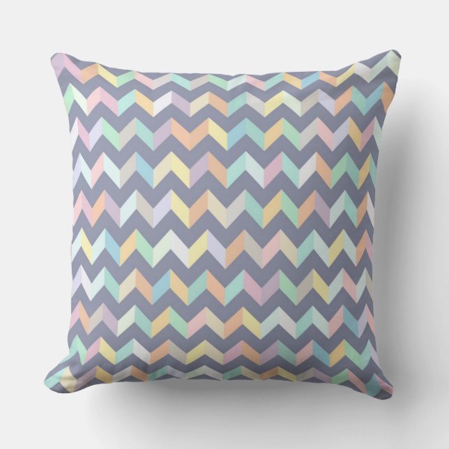 Geometric Pattern Cushion (Front)