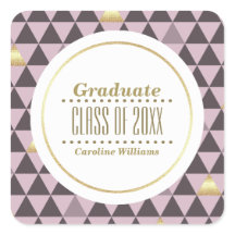 Geometric Pattern Custom Graduation 